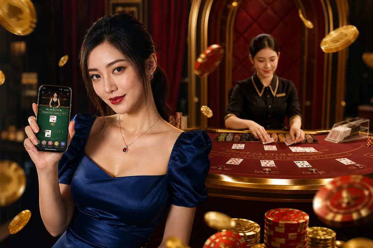 lepak44 Casino meja dealer langsung baccarat